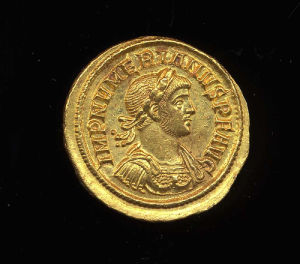 Obverse image of a coin of Numerian