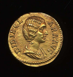 Obverse image of a coin of Didia Clara