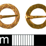 Image of a Medieval gold brooch found in Hertfordshire (BH-140512). CC-BY Licence