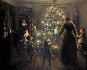 Christmas Tree, by Viggo Johansen.