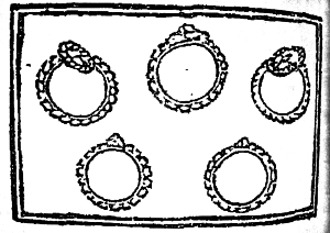 Five Gold Rings, by Anonymous.