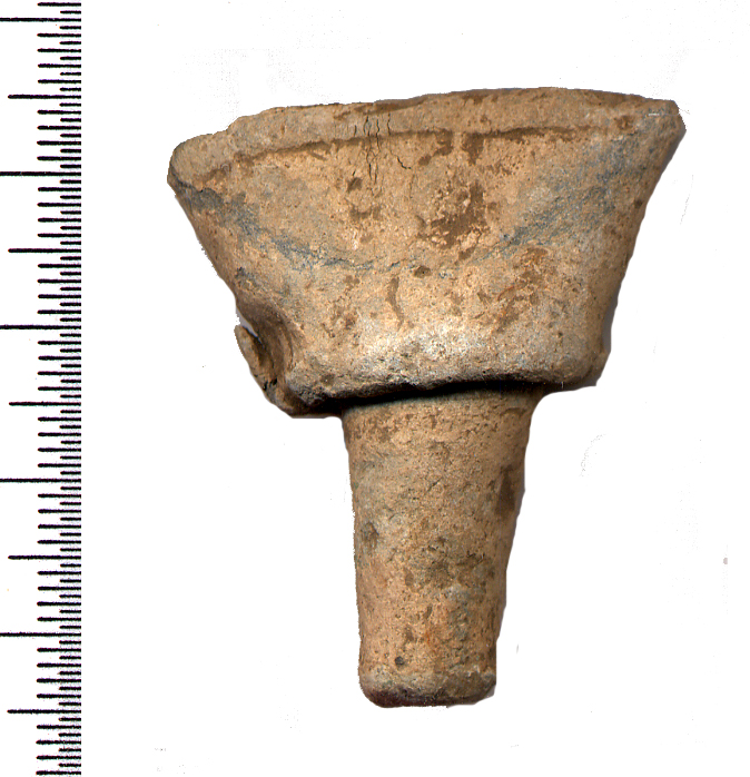 Post-medieval lead-alloy powder measure